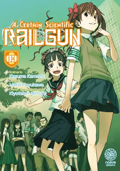 Couverture de A Certain Scientific Railgun, Tome 3