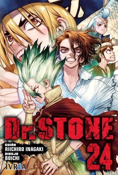 Portada de Dr. STONE, Tomo 24